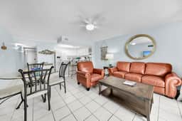 407 Gulf Dunes Watch the dolphins from the balcony!  Free Beach Service