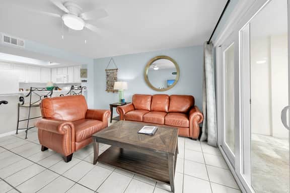 407 Gulf Dunes Watch the dolphins from the balcony!  Free Beach Service