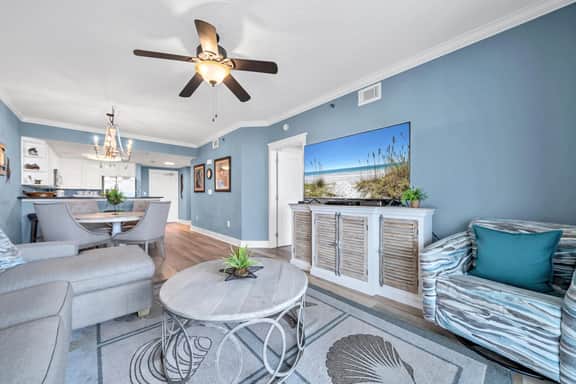 Waterscape A622 - Gulf View,  Lazy River and Waterfall & Free Beach Service