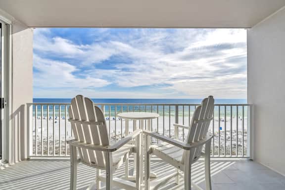 513 Island Princess ~ You can't beat this balcony view!  Free Beach Service
