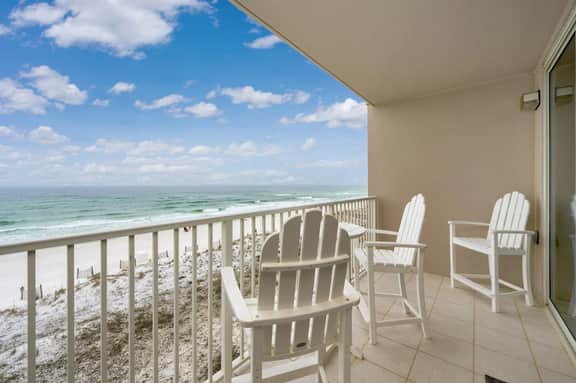 513 Island Princess ~ You can't beat this balcony view!  Free Beach Service