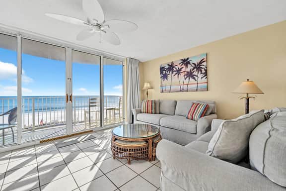 408 Island Princess~Gulf Front with Balcony~FREE Beach Service - Image 2