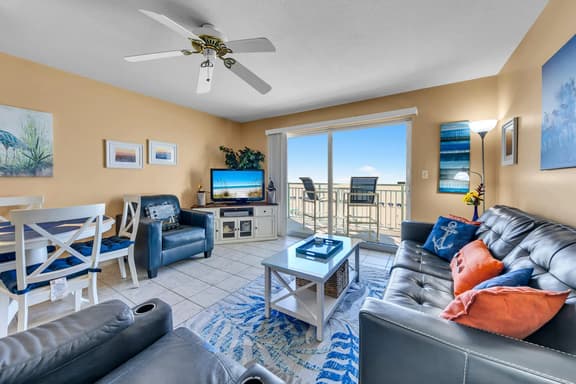 312 Pelican Isle  Balcony views of Emerald Waters Await~FREE Beach Svc