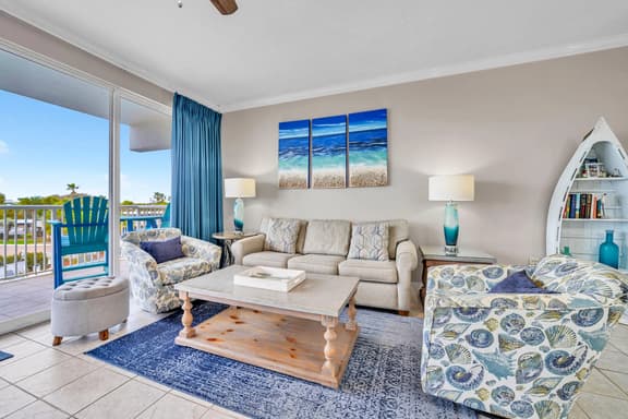Destin West Gulfside 303 W/Beach Service~Lazy River~Excellent Beach Front Loc