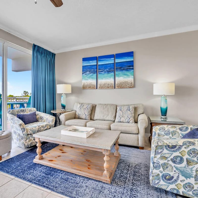 Destin West Gulfside 303 W/Beach Service~Lazy River~Excellent Beach Front Loc